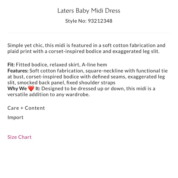 Laters baby midi dress - Picture 2 of 3